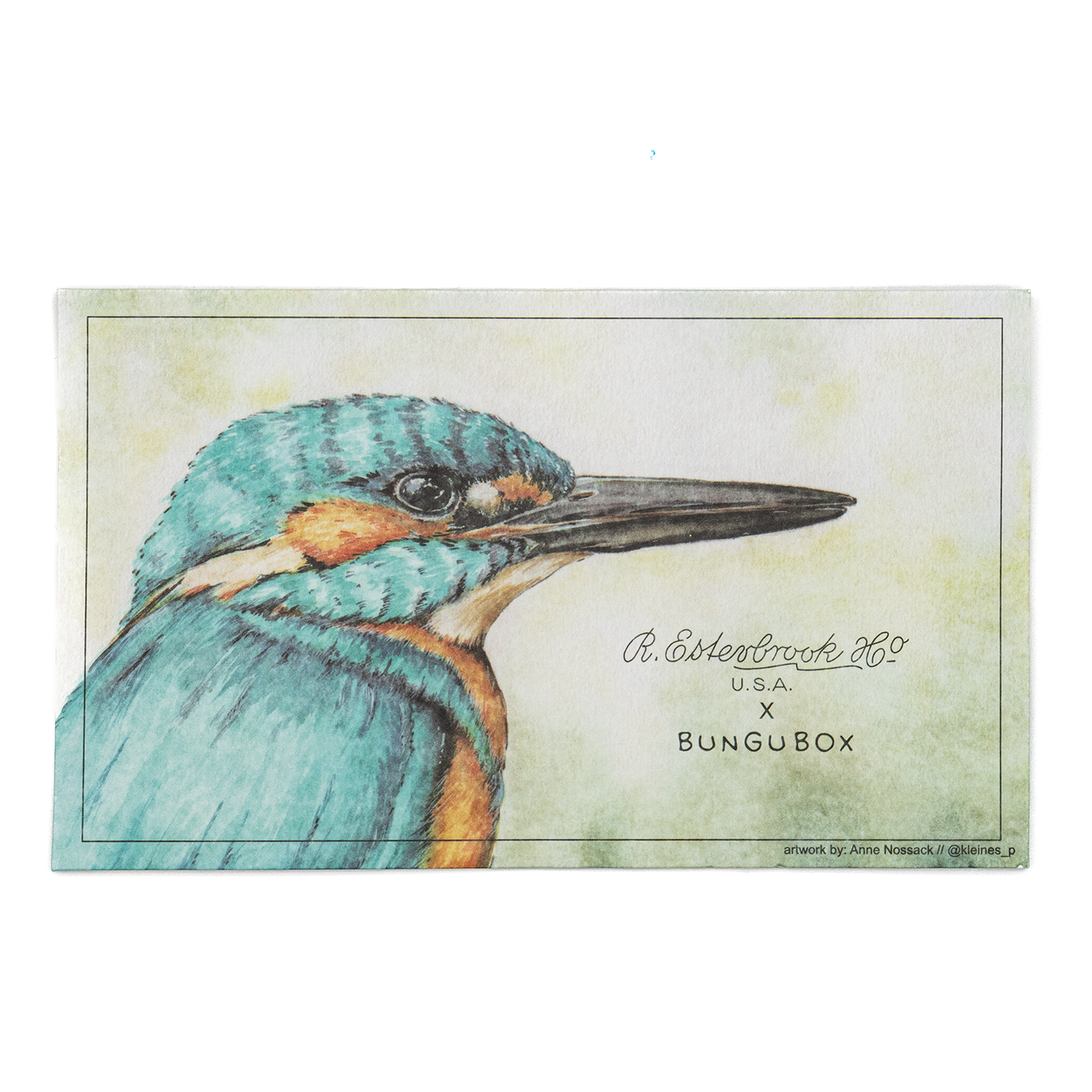 Esterbrook x Bungubox Kingfisher Blotter Paper