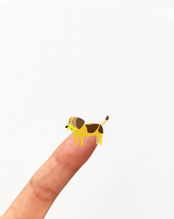 Girl of All Work - Dogs Clear Stickers