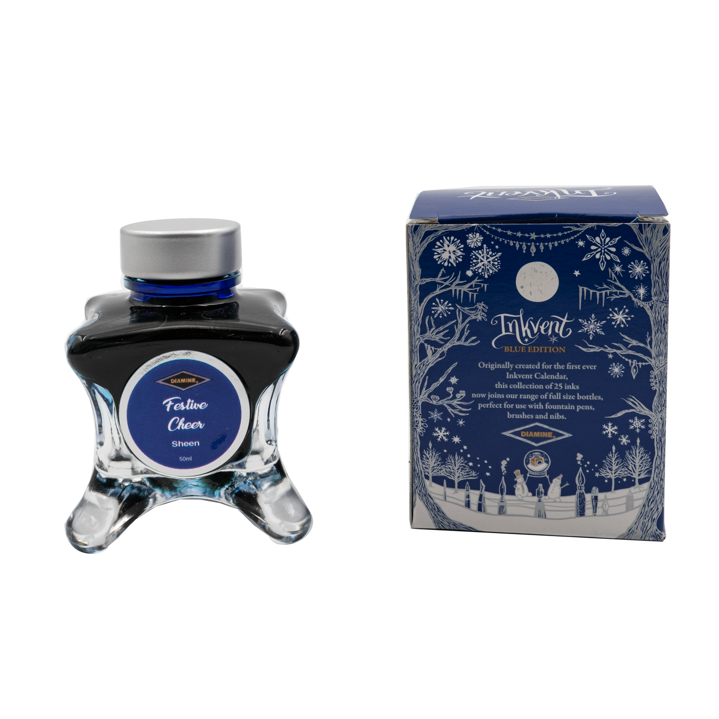 Diamine Blue Edition Festive Cheer Sheen