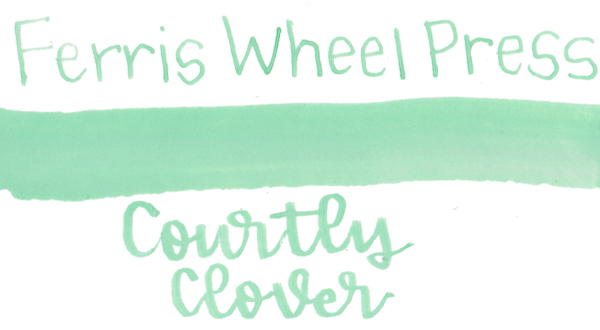 Ferris Wheel Press - Fanciful Events Calligraphy Ink - Courtly Clover