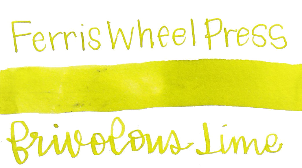 Ferris Wheel Press Frivolous Lime Ink