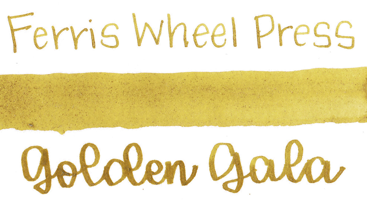 Ferris Wheel Press - Fanciful Events Calligraphy Ink - Golden Gala