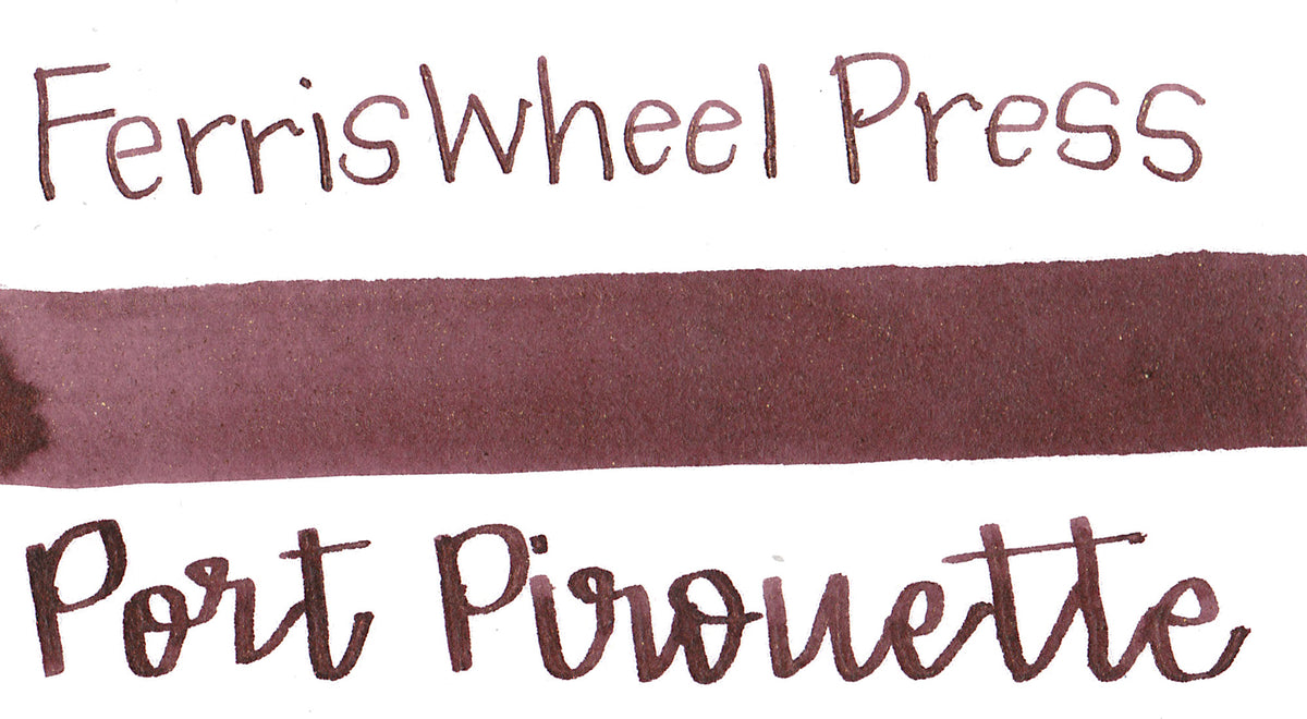 Ferris Wheel Press - Calligraphy Ink - Port Pirouette