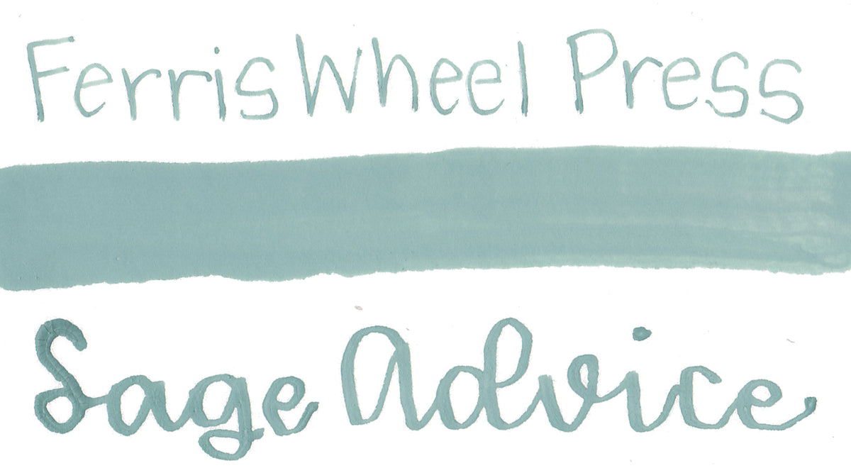 Ferris Wheel Press - Calligraphy Ink - Sage Advice