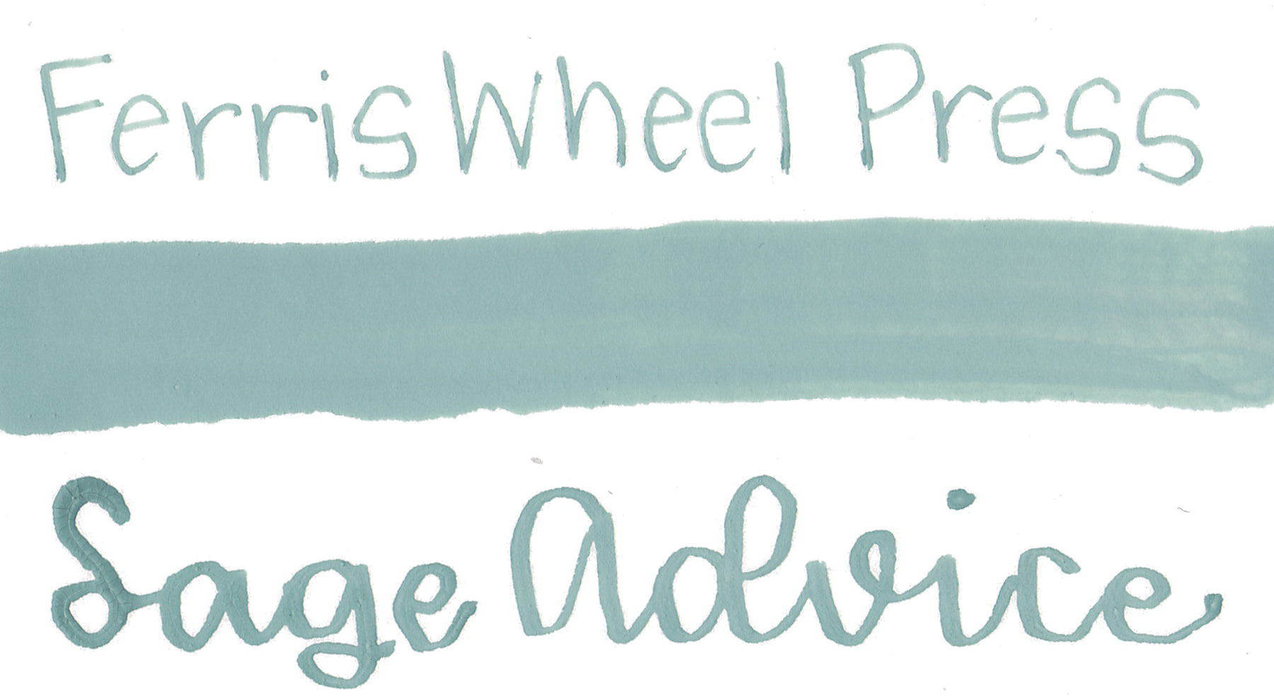Ferris Wheel Press - Calligraphy Ink - Sage Advice