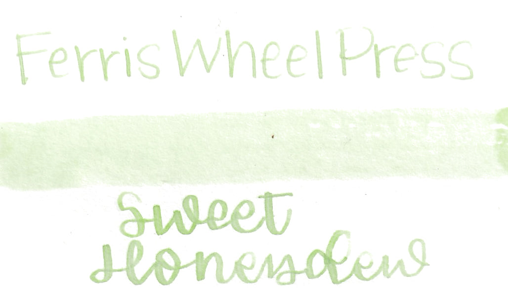 Ferris Wheel Press Sweet Honeydew Ink