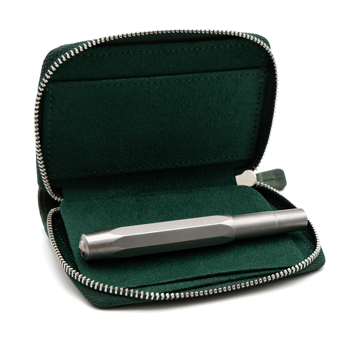 Galen Leather Co. EDC Wallet - Crazy Horse Forest Green