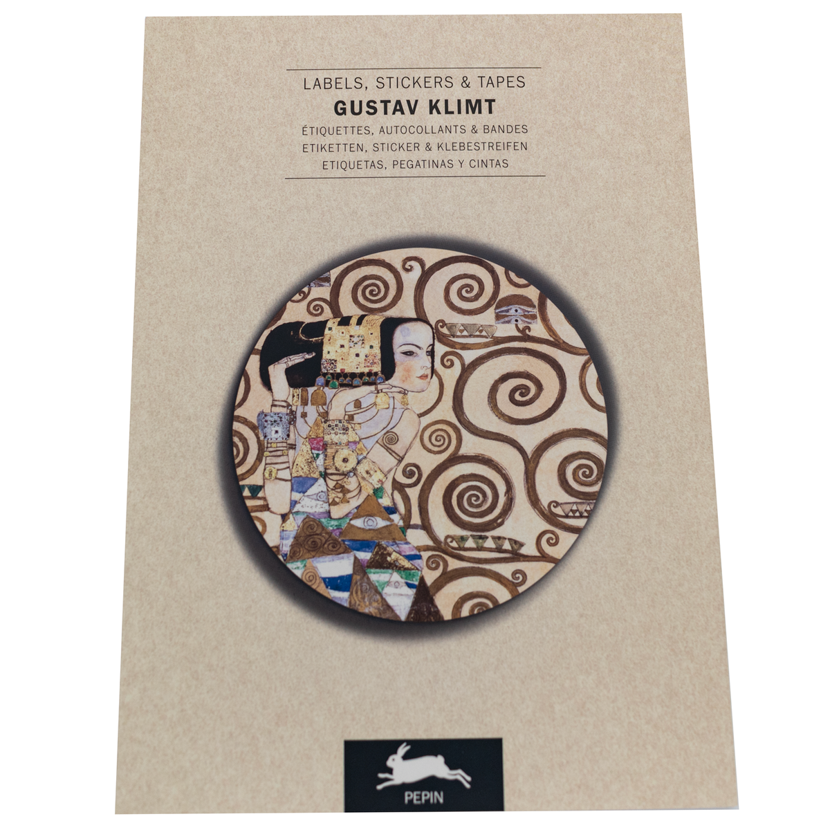Pepin Label, Sticker & Tape Book - Gustav Klimt