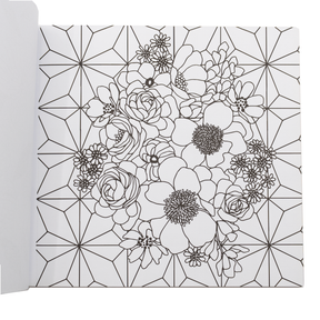 Paige Tate & Co. Heyday: A Retro Flower Design Coloring Book