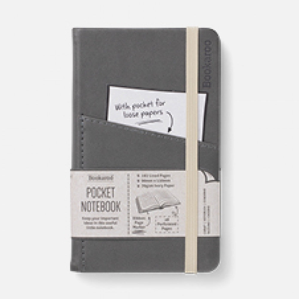 If Bookaroo A6 Pocket Notebook - Charcoal