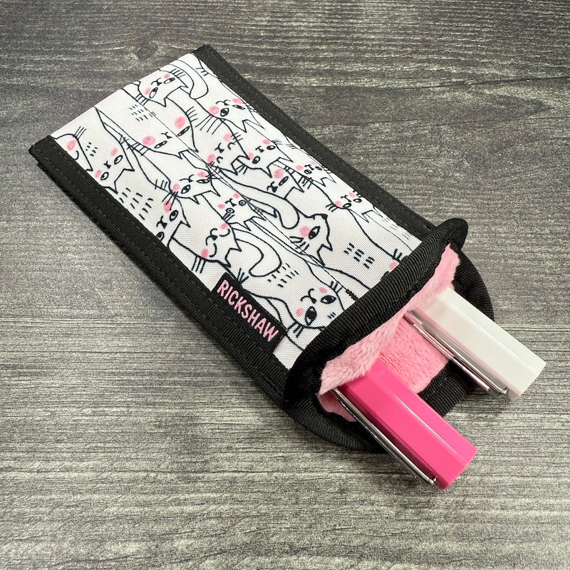Rickshaw 2 Pen Coozy - Doodle Cats