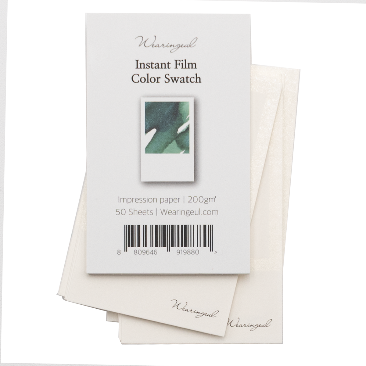 Wearingeul Instant Film Color Swatch