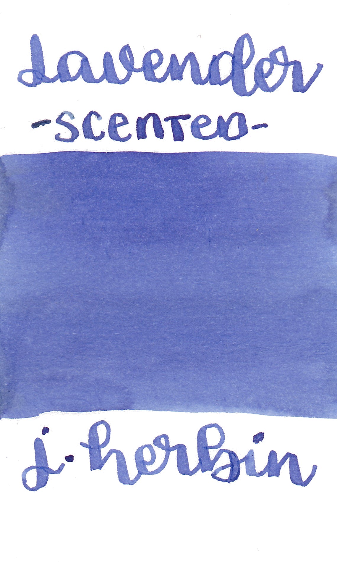 J Herbin Scented Lavender- Blue