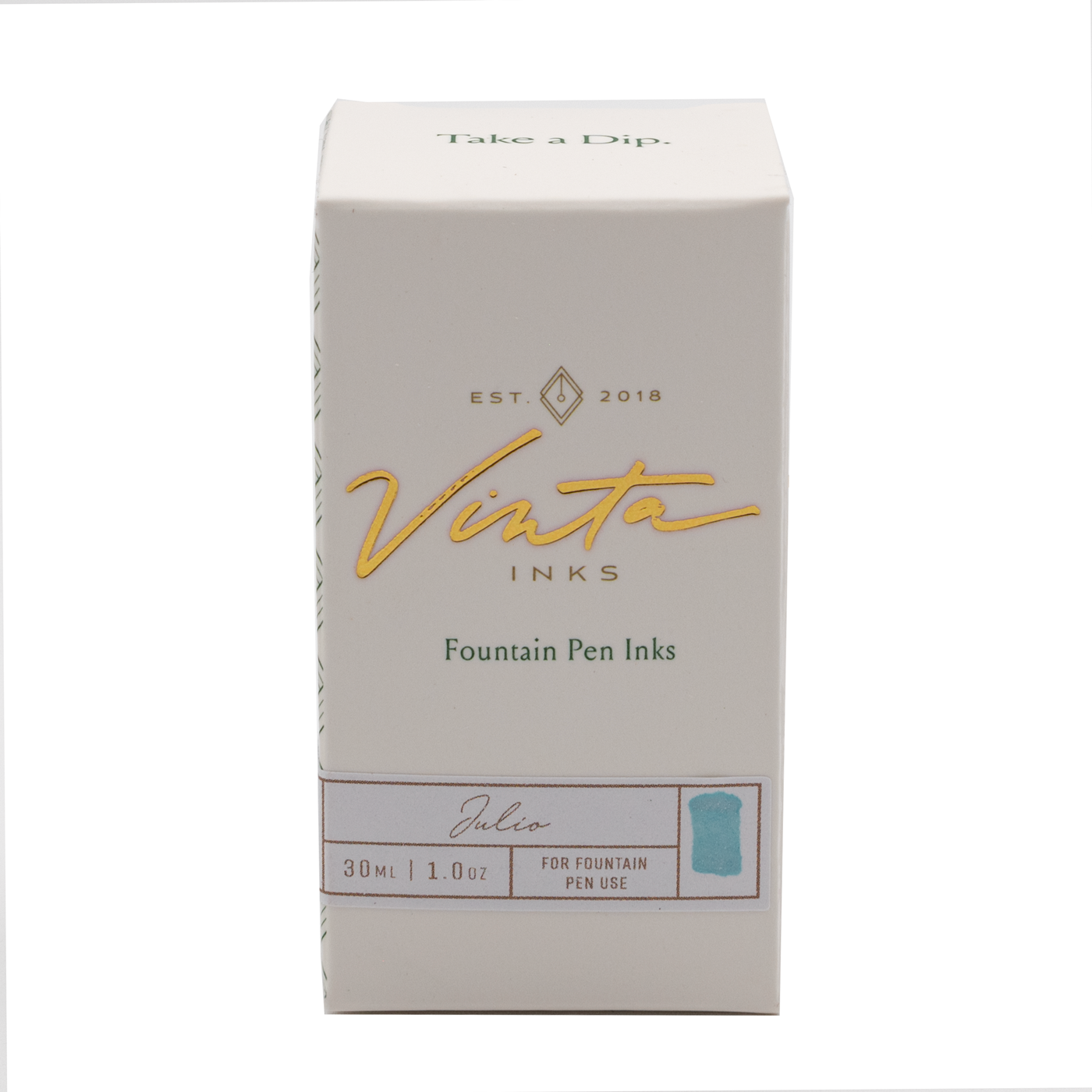 Vinta Inks - Pastel Blue Shimmer - Julio 1991