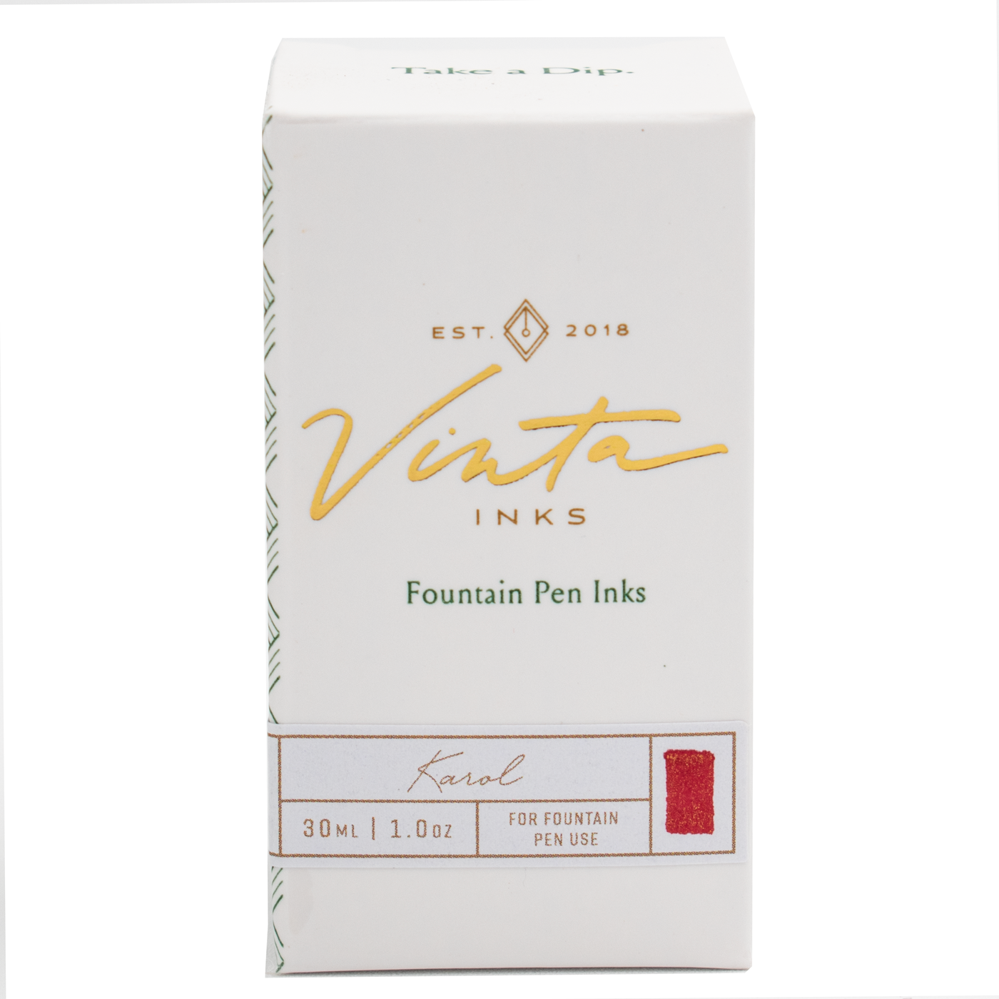 Vinta Inks - Carol Red Shimmer - Karol 1990