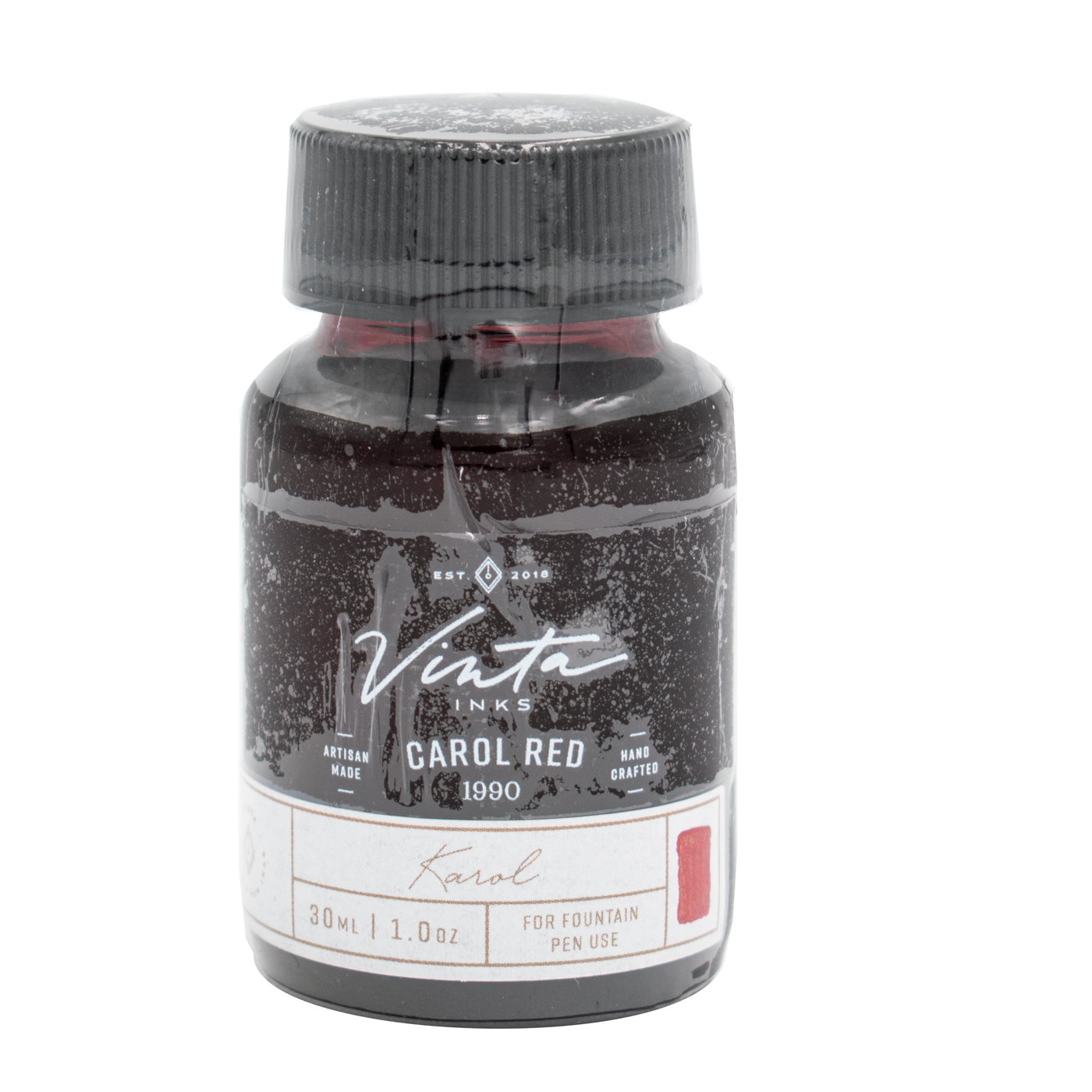 Vinta Inks - Carol Red Shimmer - Karol 1990