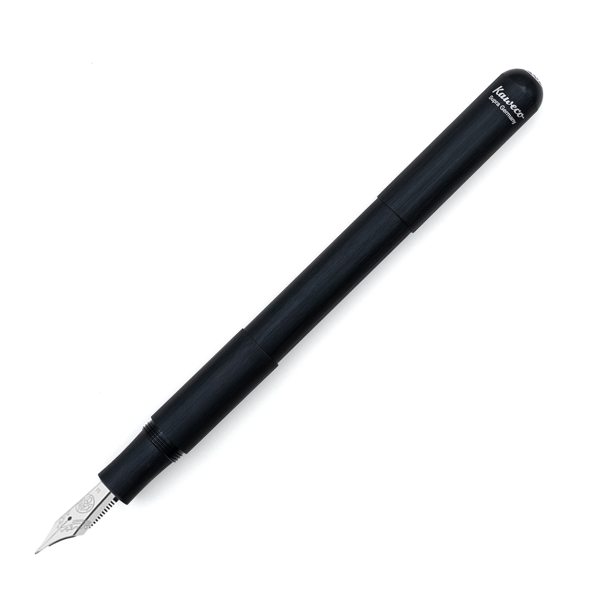 Kaweco Supra - Aluminum Black Fountain