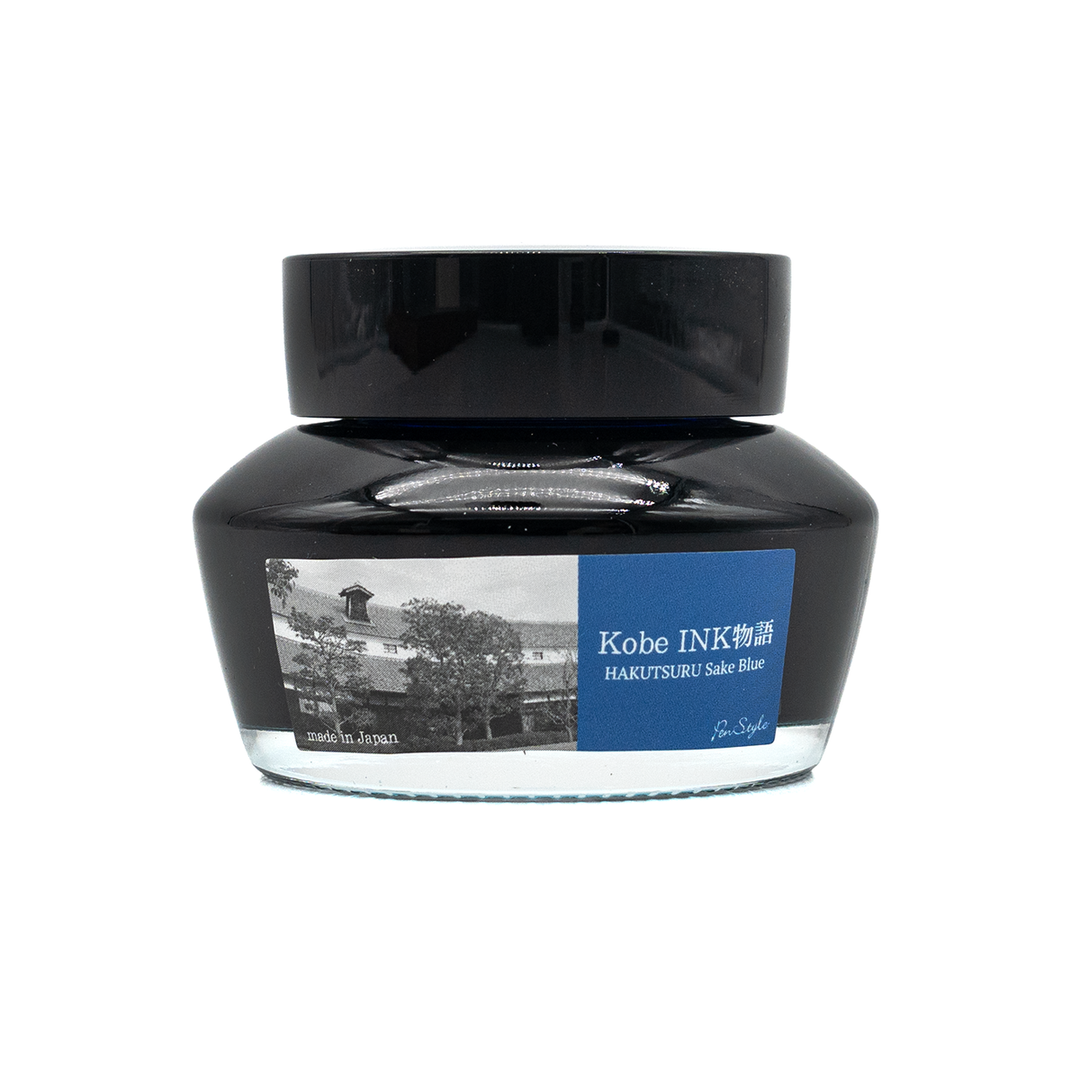 Kobe Hakutsuru Sake Blue Ink
