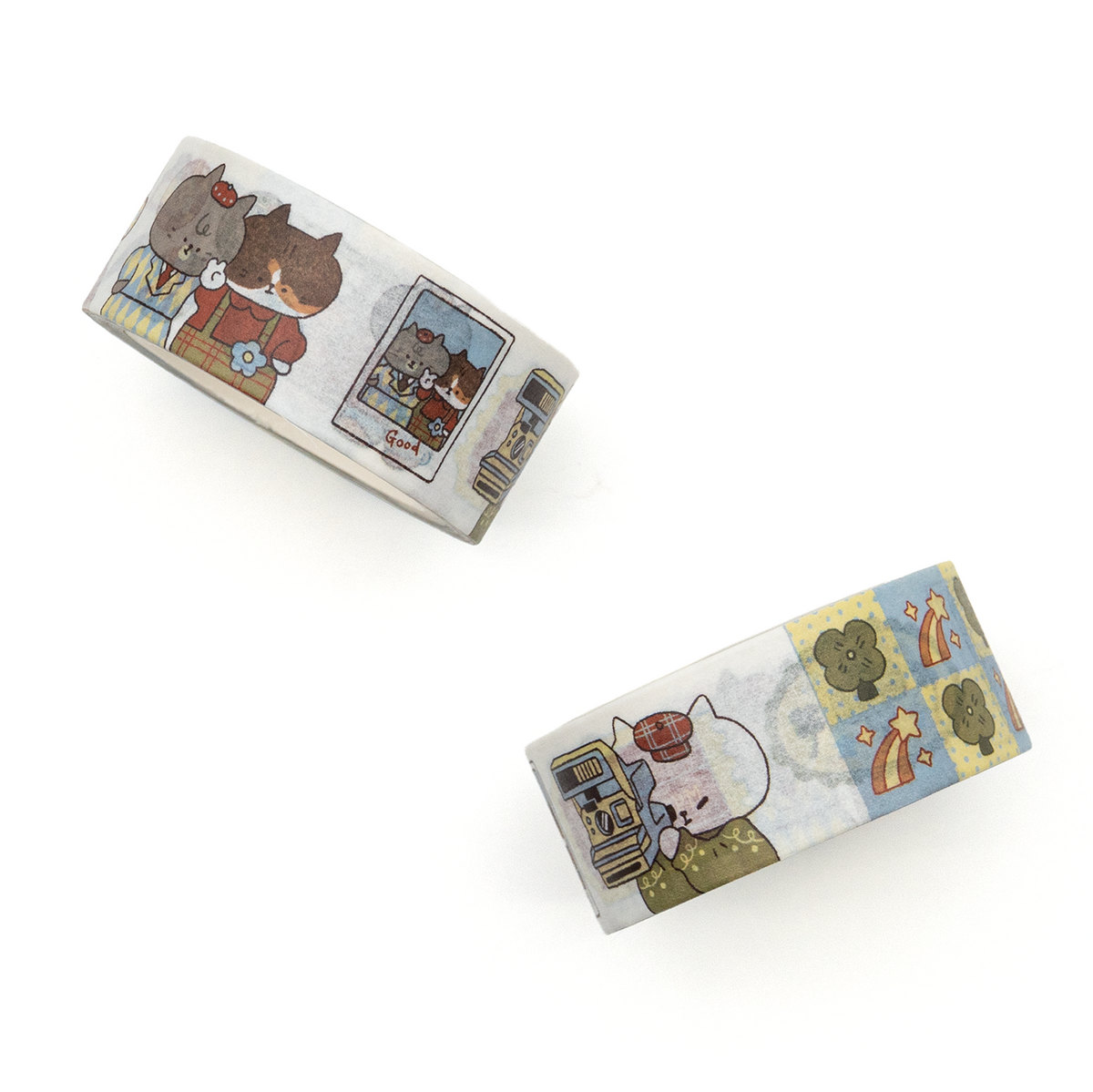 Kuboandlucy Stationery Co. - Idiot Sandwich My Journal Sips Polaroid Washi Tape V.2