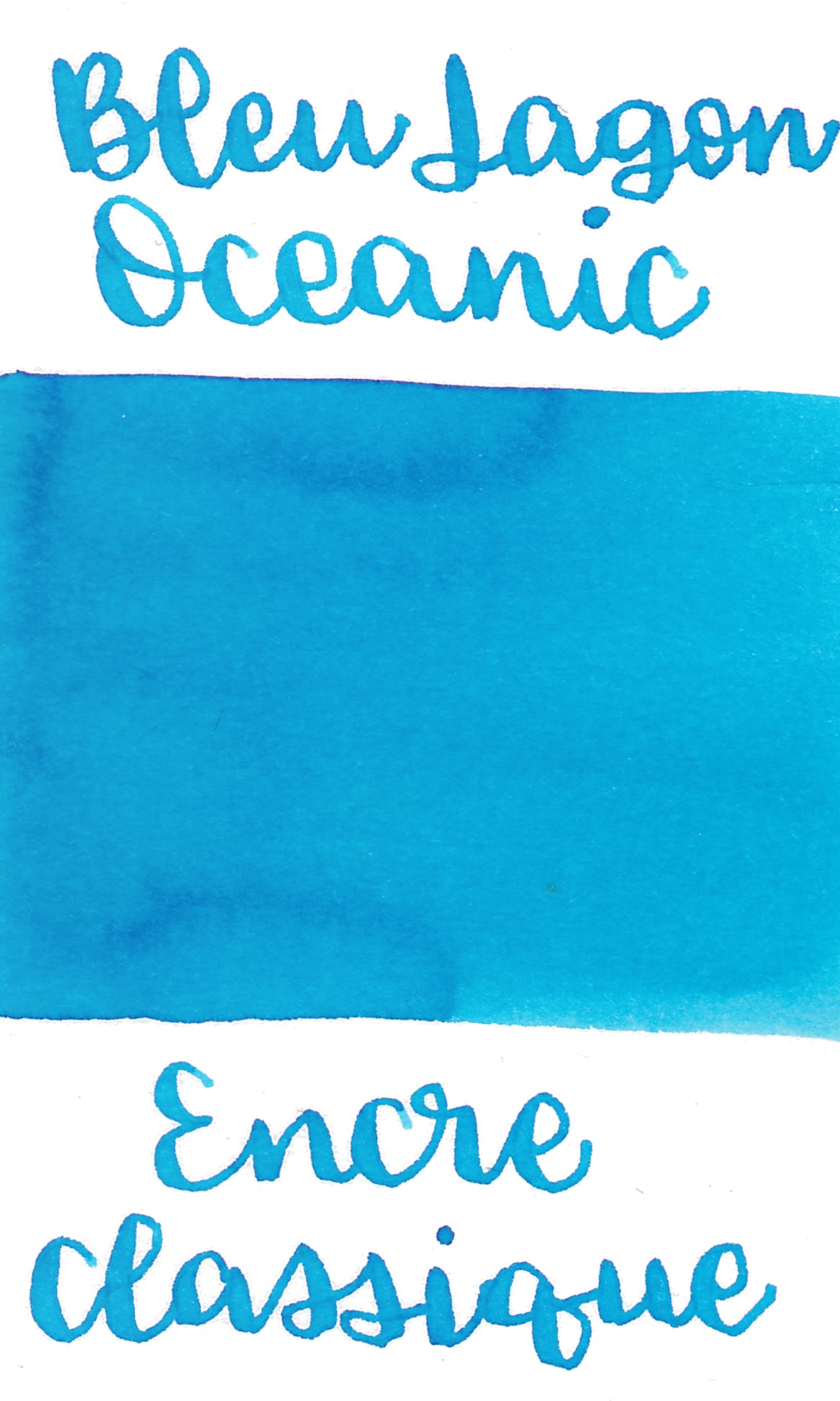 L'Artisan Pastellier Bleu Lagon Oceanic Scented Ink