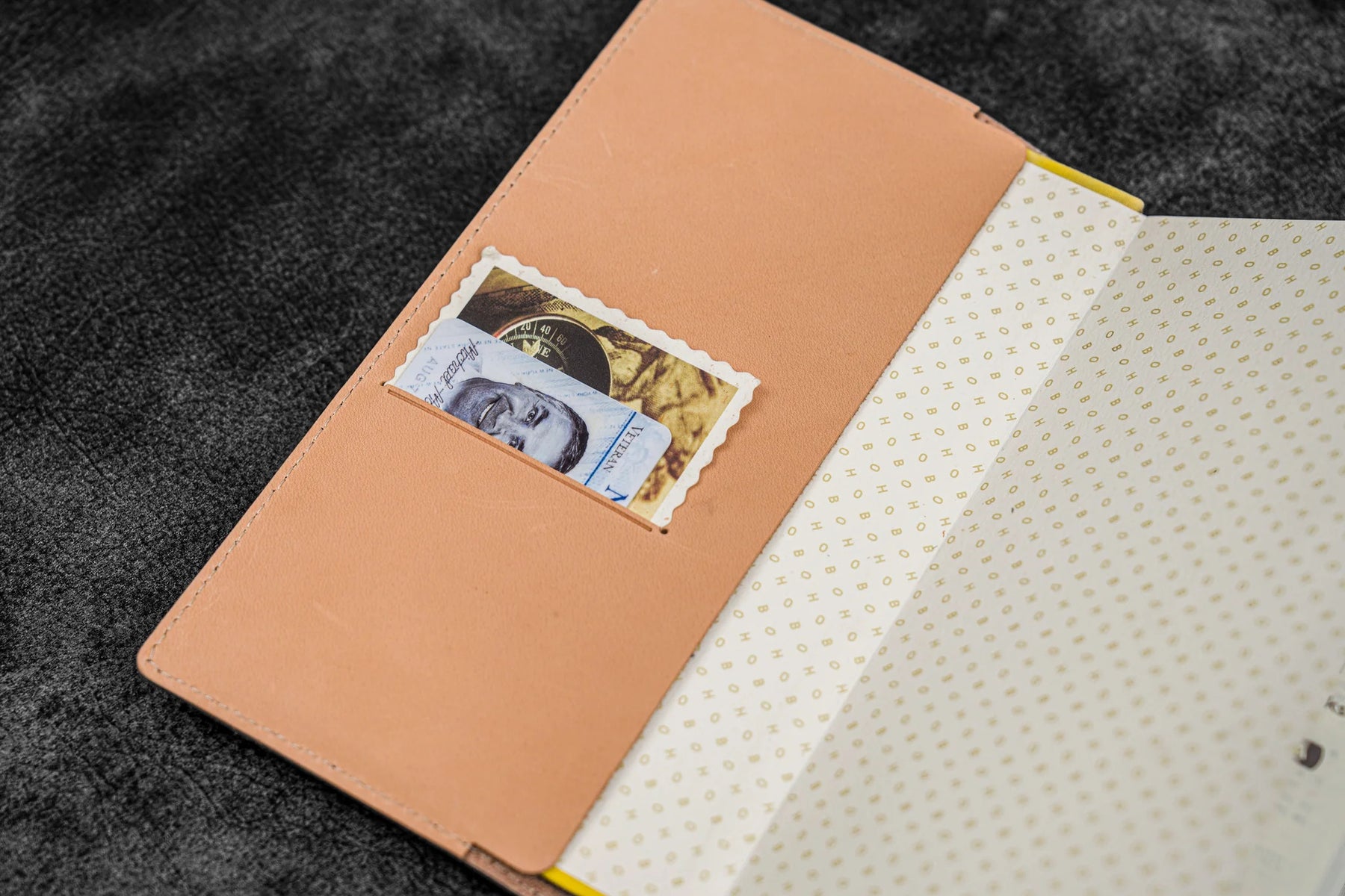 Galen Leather Slim Hobonichi Weeks Planner Cover - Undyed Leather