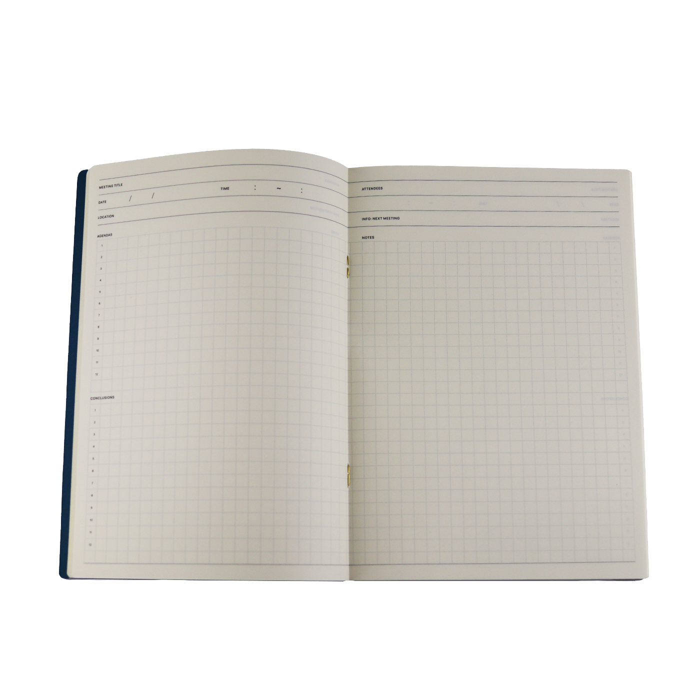Laconic style Notebook A5 - Meeting