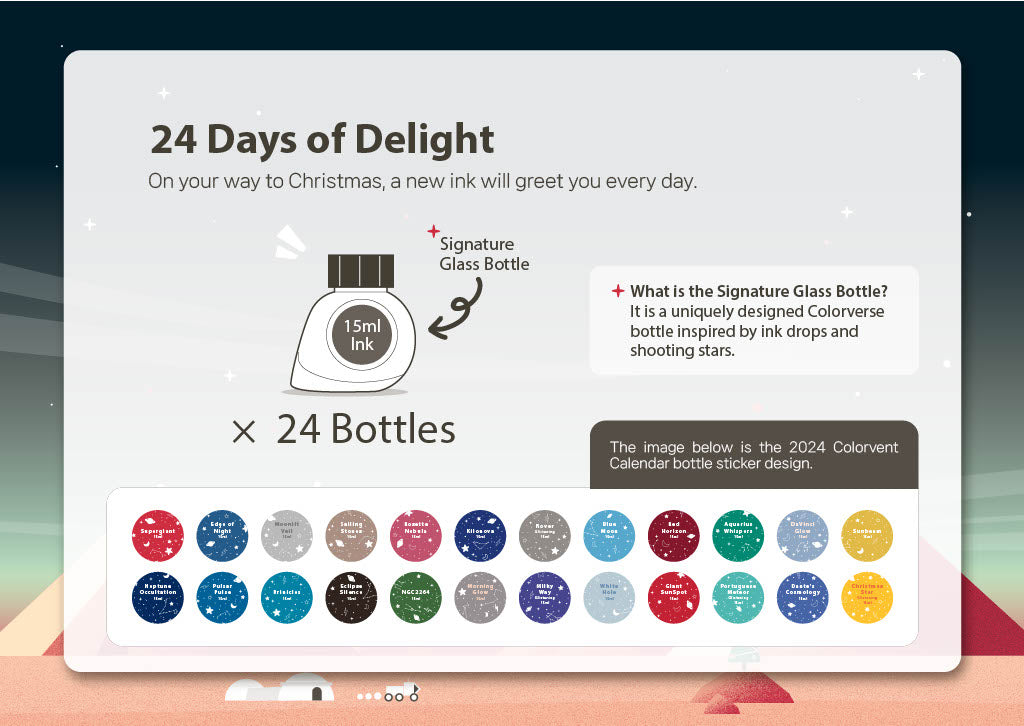 Colorverse 2025 Colorvent Calendar