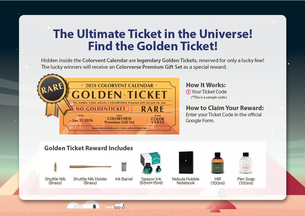 Colorverse 2025 Colorvent Calendar