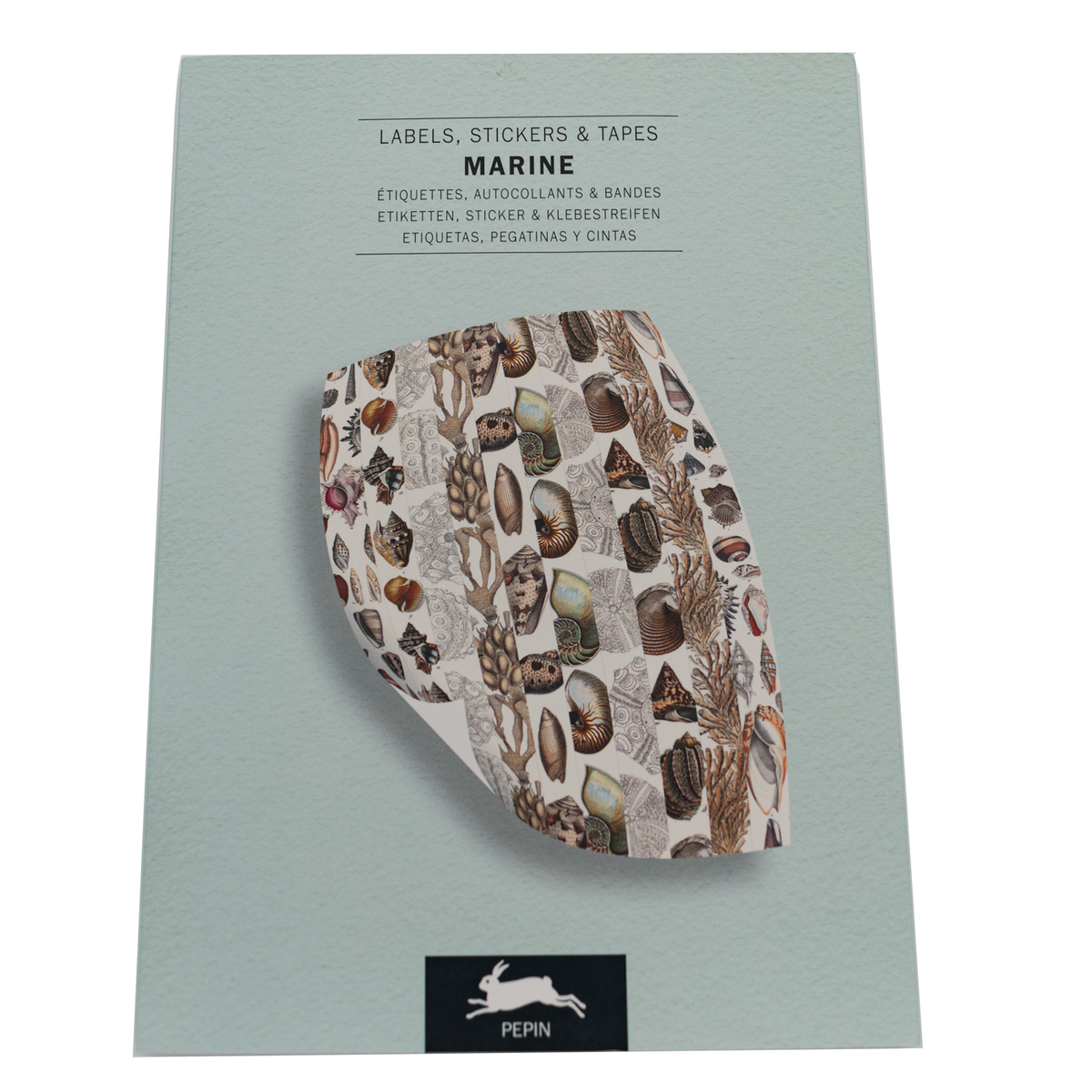 Pepin Label, Sticker & Tape Book - Marine