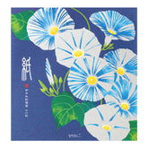 Midori Letter Pad 173 Silk Printing Morning Glory