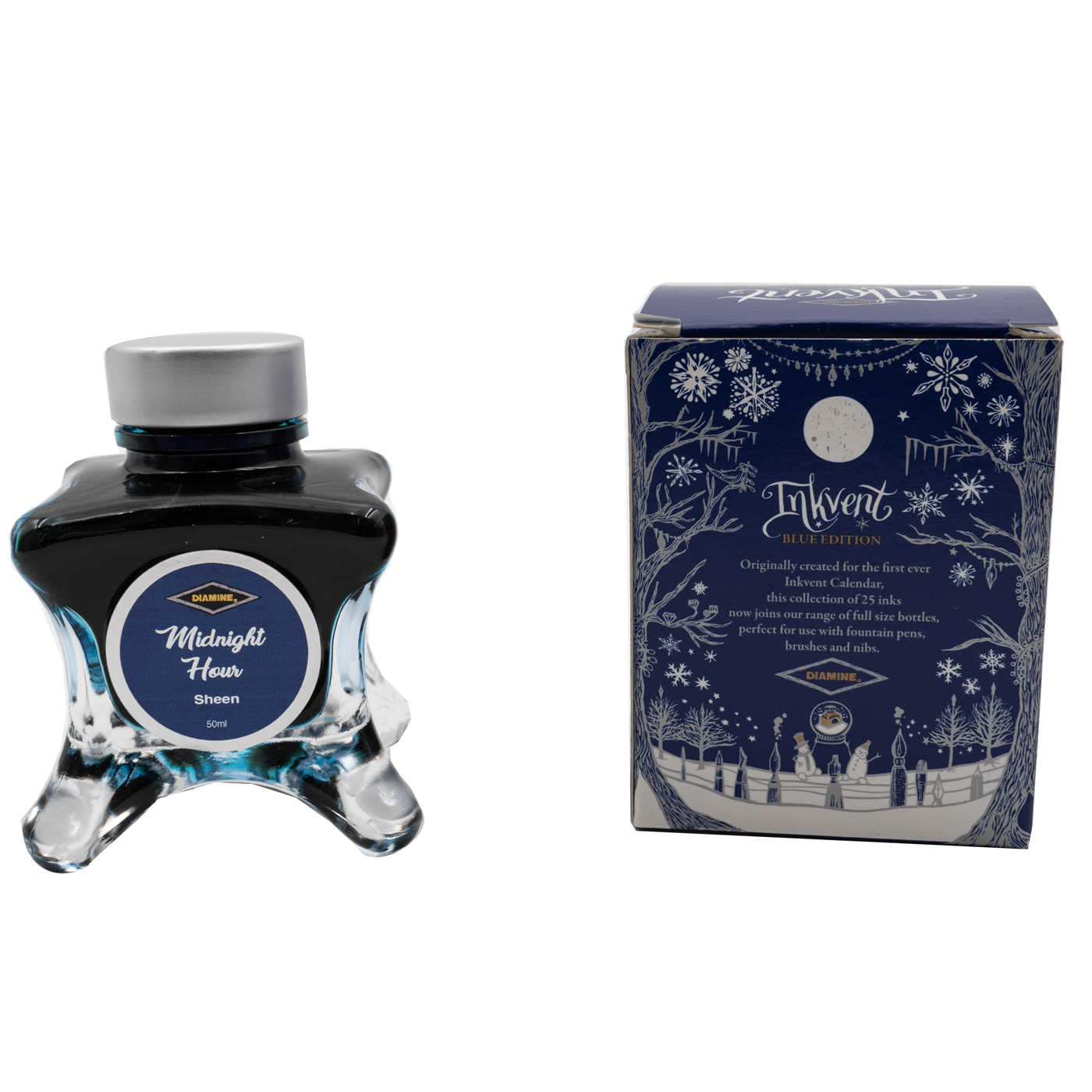Diamine Blue Edition Midnight Hour Sheen