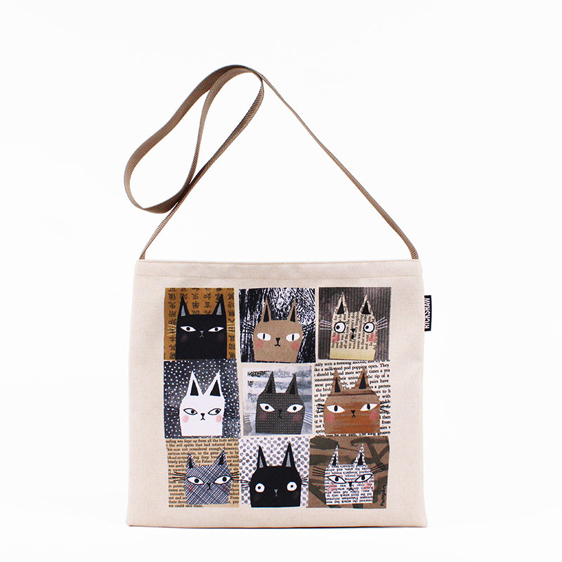 Rickshaw Musette Tote Bag - Nine Lives