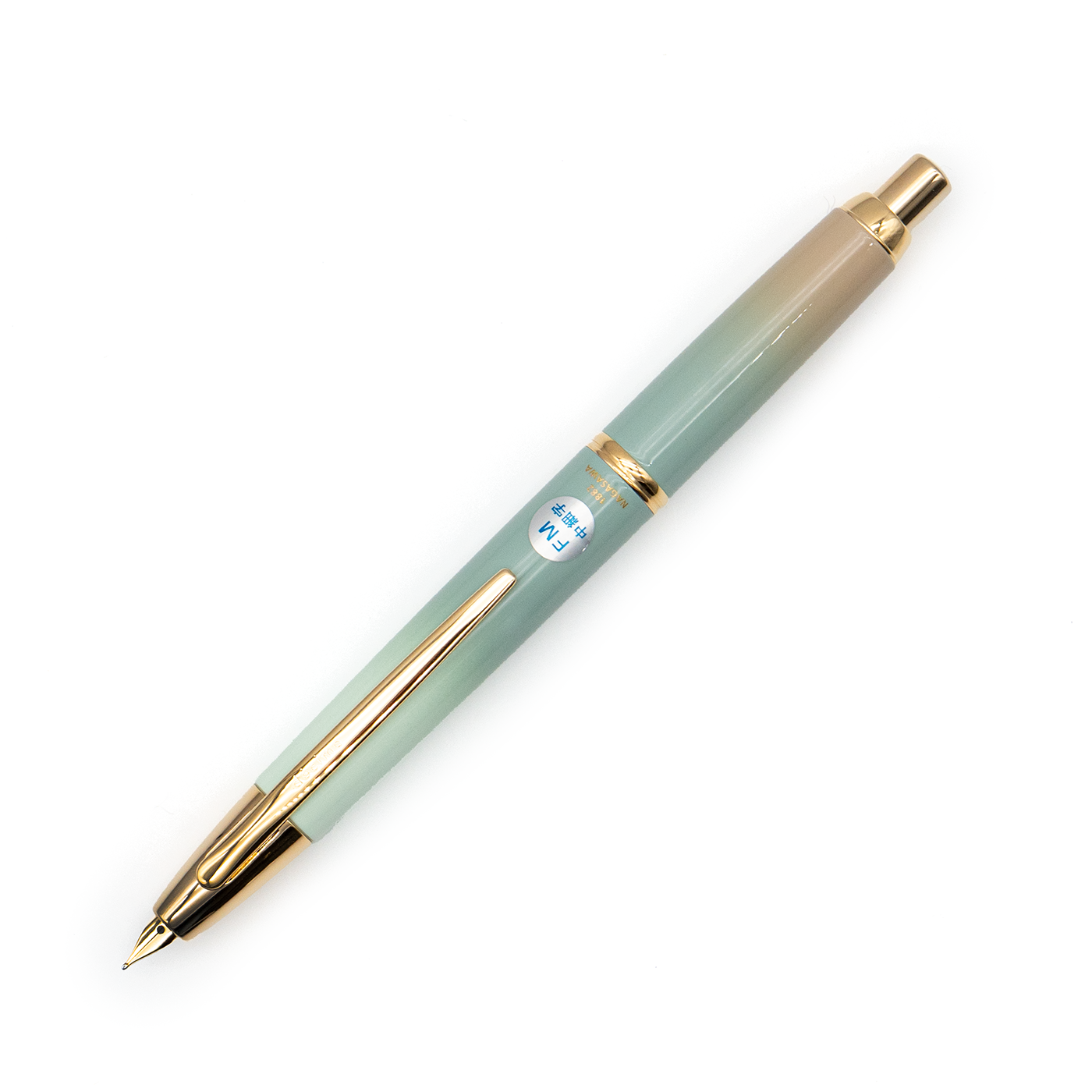 Nagasawa Original Kobe Gradation Higashi Kawasaki Harbor Mint Gold Trim