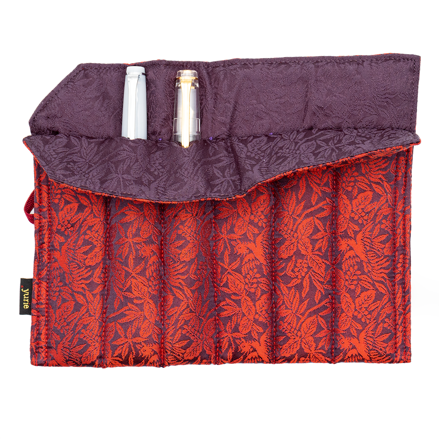 Yurie Pen case for 6 Pen "Ho-o (Phoenix) Red #46