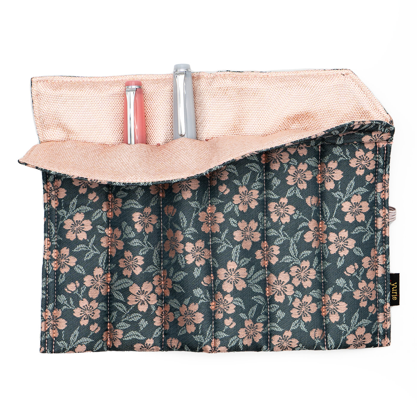 Yurie Pen case for 6 Pens "Sakura (Cherry blossom)" Pink #37