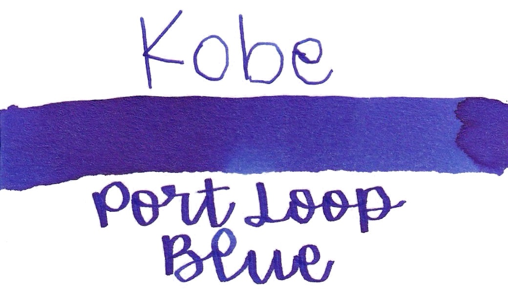 Kobe Port Loop Blue Ink