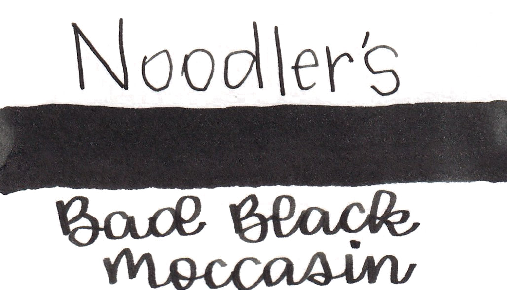 Noodler's Bad Black Moccasin