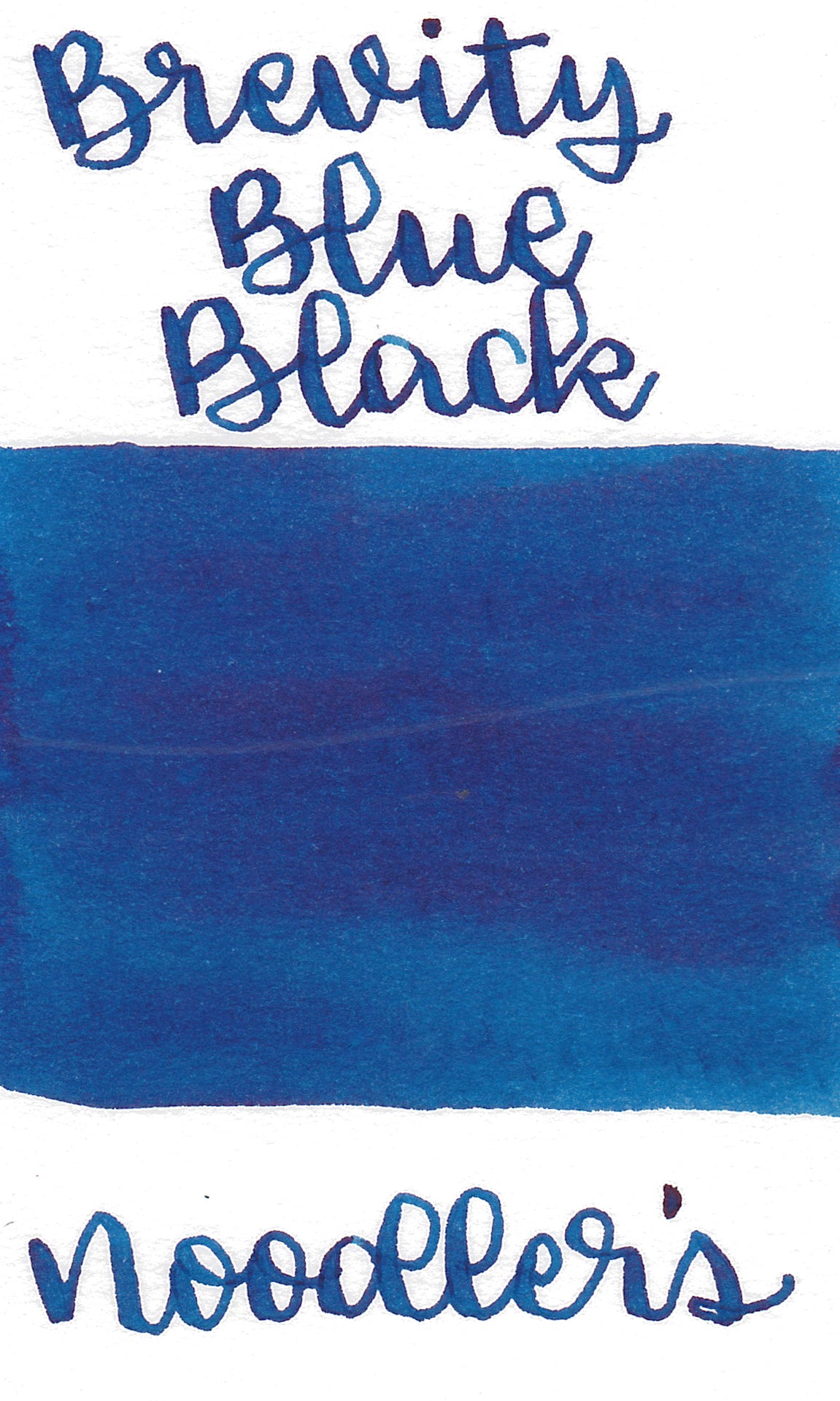 Noodler's Brevity Blue-Black