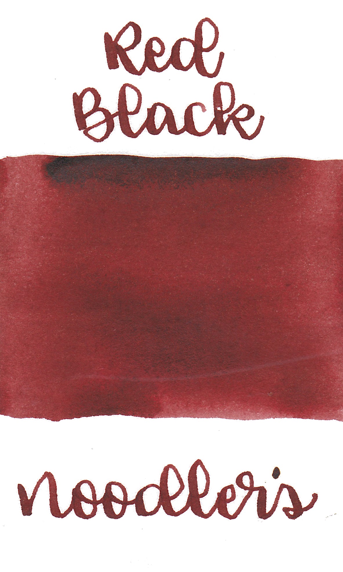 Noodler's Red Black