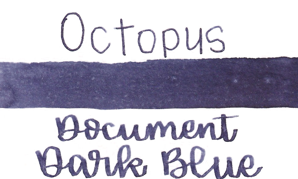 Octopus Document Ink - Dark Blue