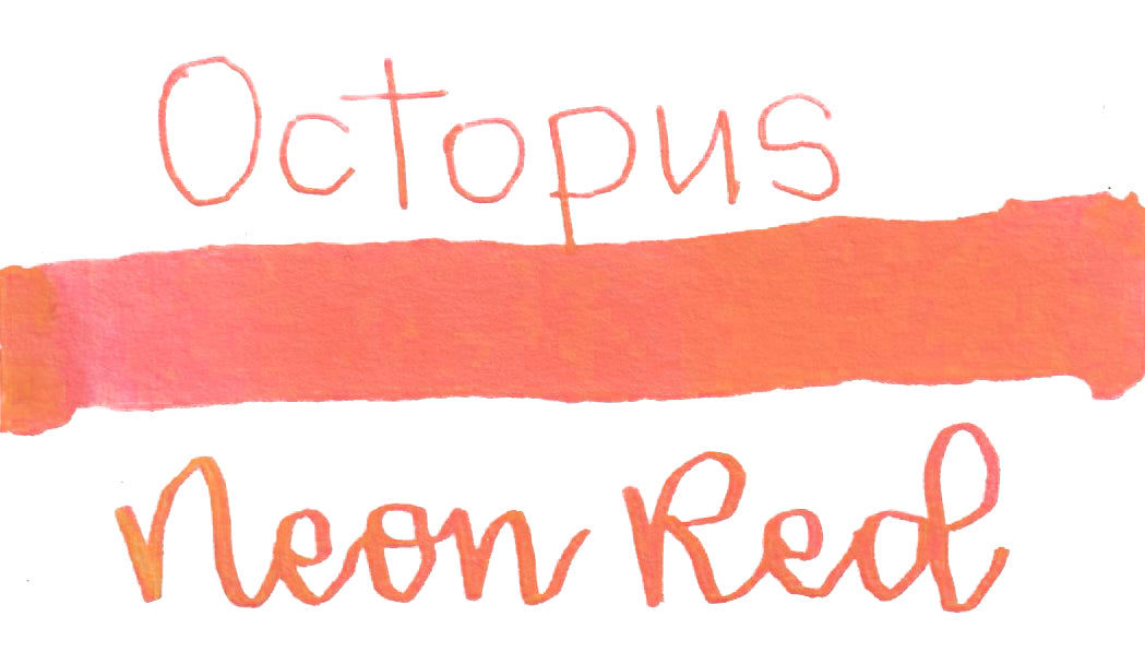 Octopus Highlighter Ink - Neon Red