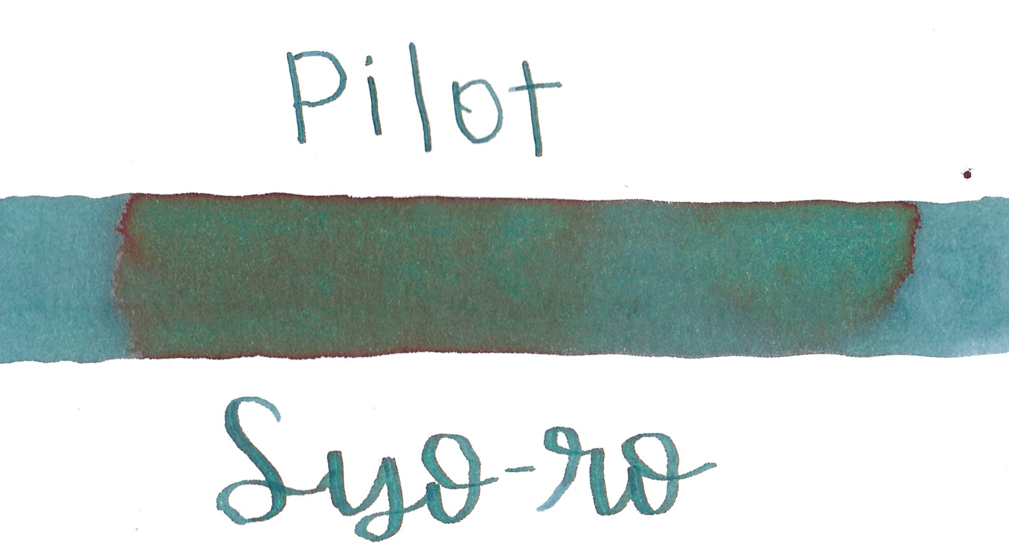 syo☆chiroru Pilot Iroshizuku Syo-Ro Ink