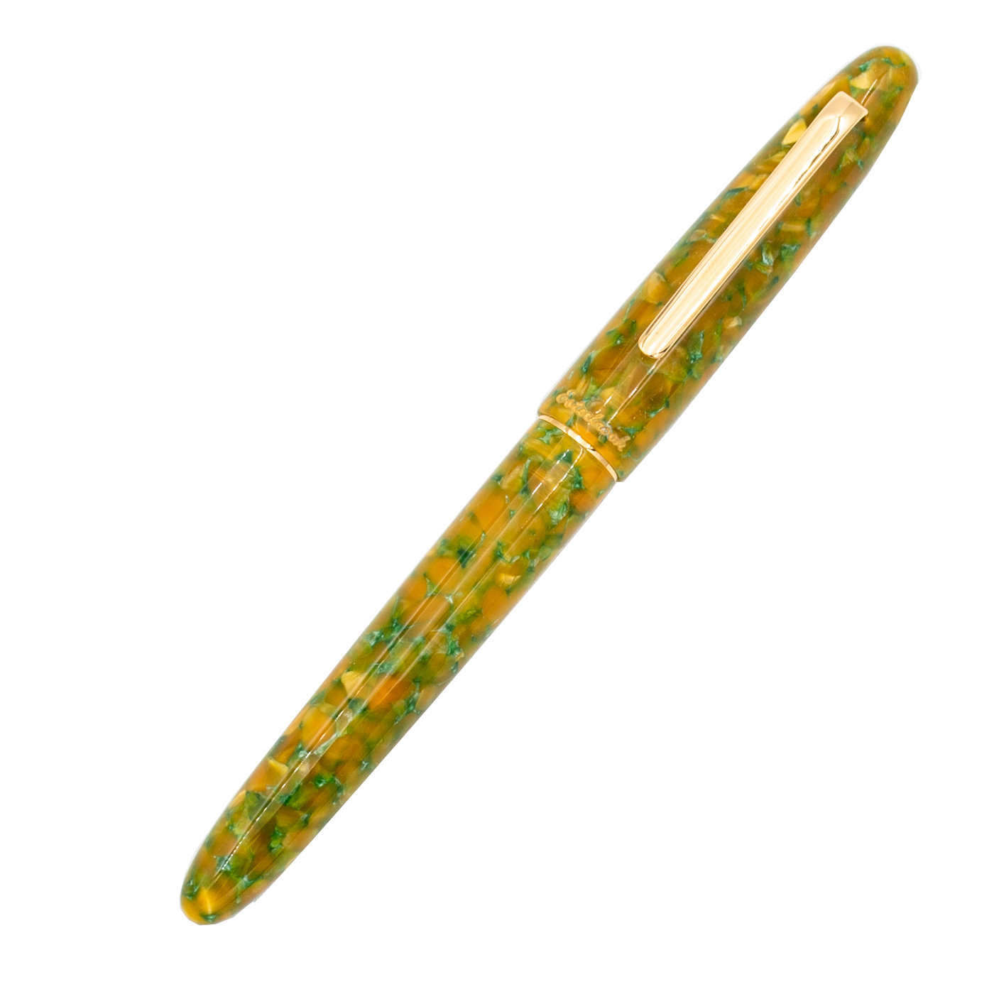 Esterbrook Estie Rainforest Fountain Pen - Gold trim