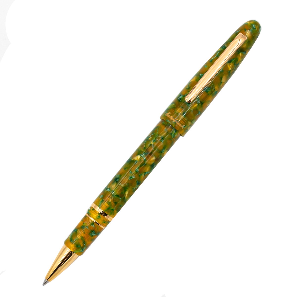 Esterbrook Estie Rainforest Rollerball - Gold trim