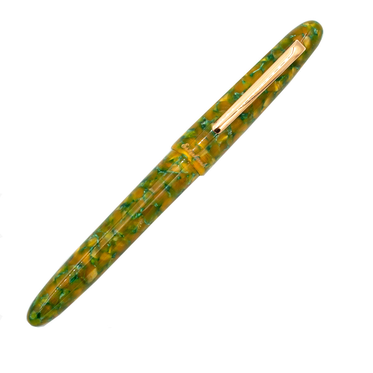 Esterbrook Estie Rainforest Rollerball - Gold trim