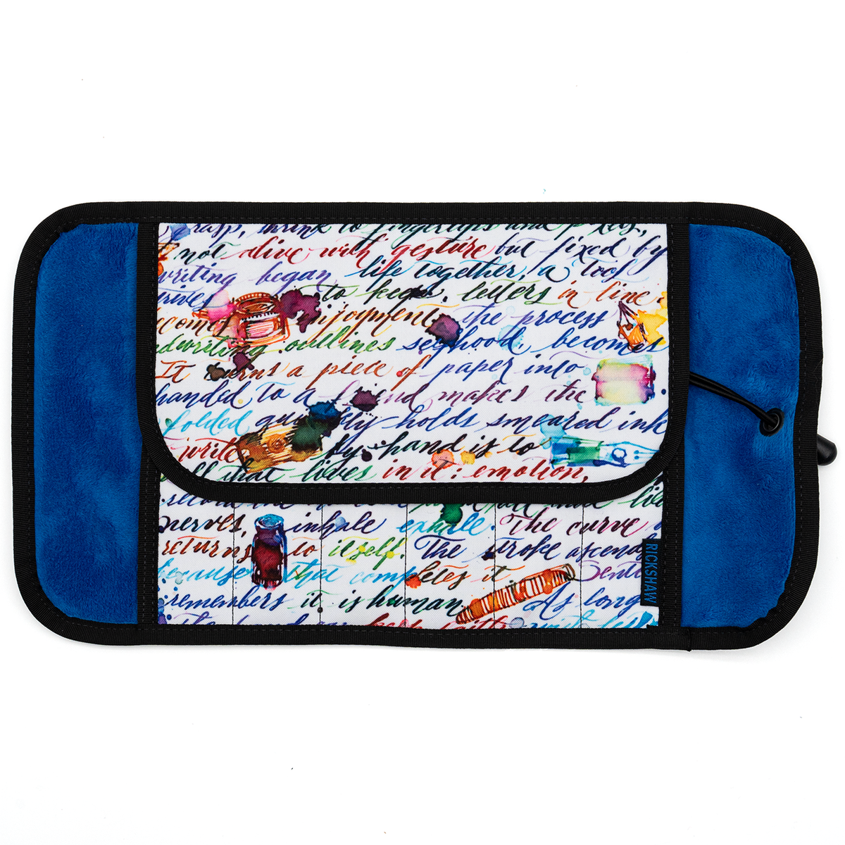 Rickshaw Leigh Reyes Limited Edition 6 Pen Roll with flaps