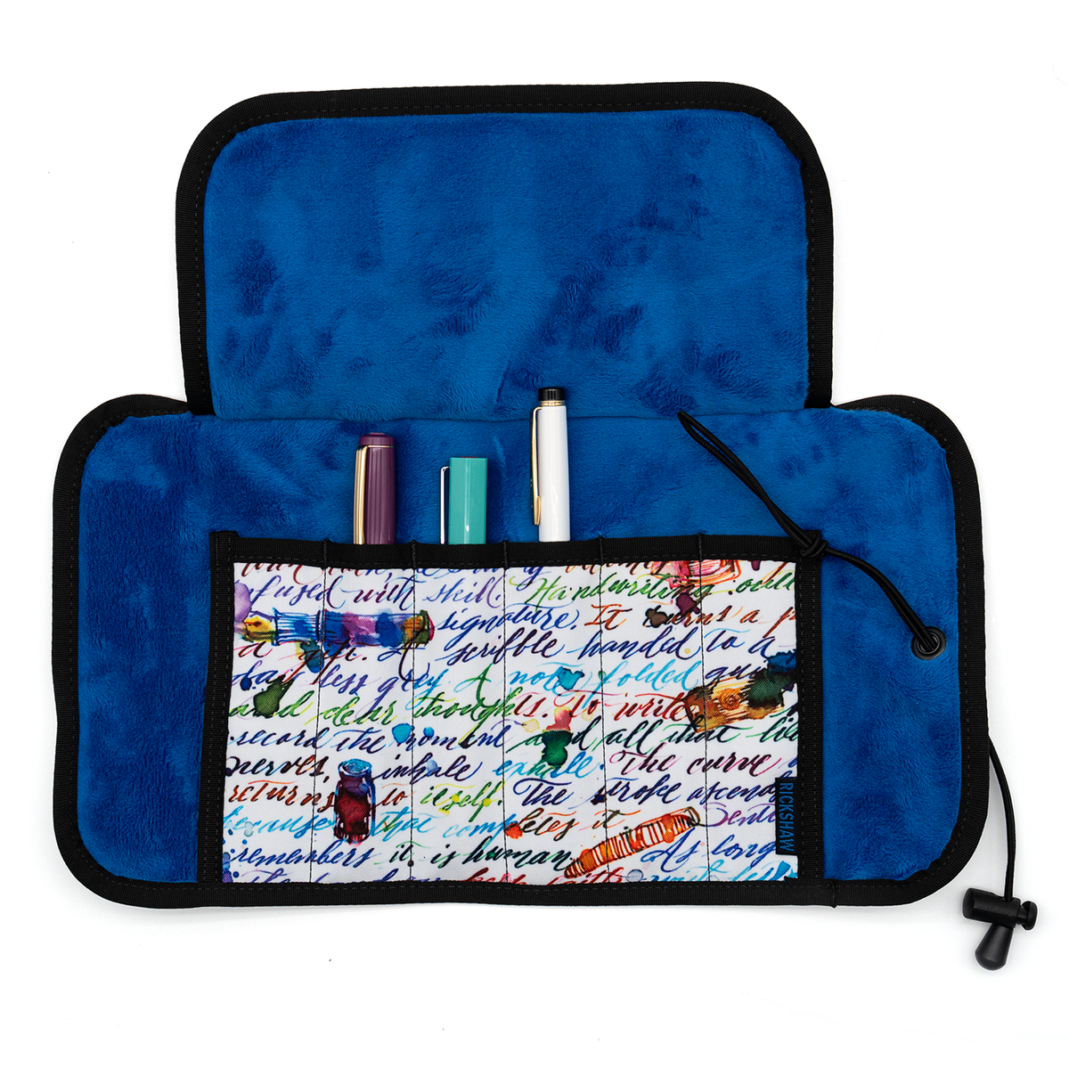 Rickshaw Leigh Reyes Limited Edition 6 Pen Roll with flaps