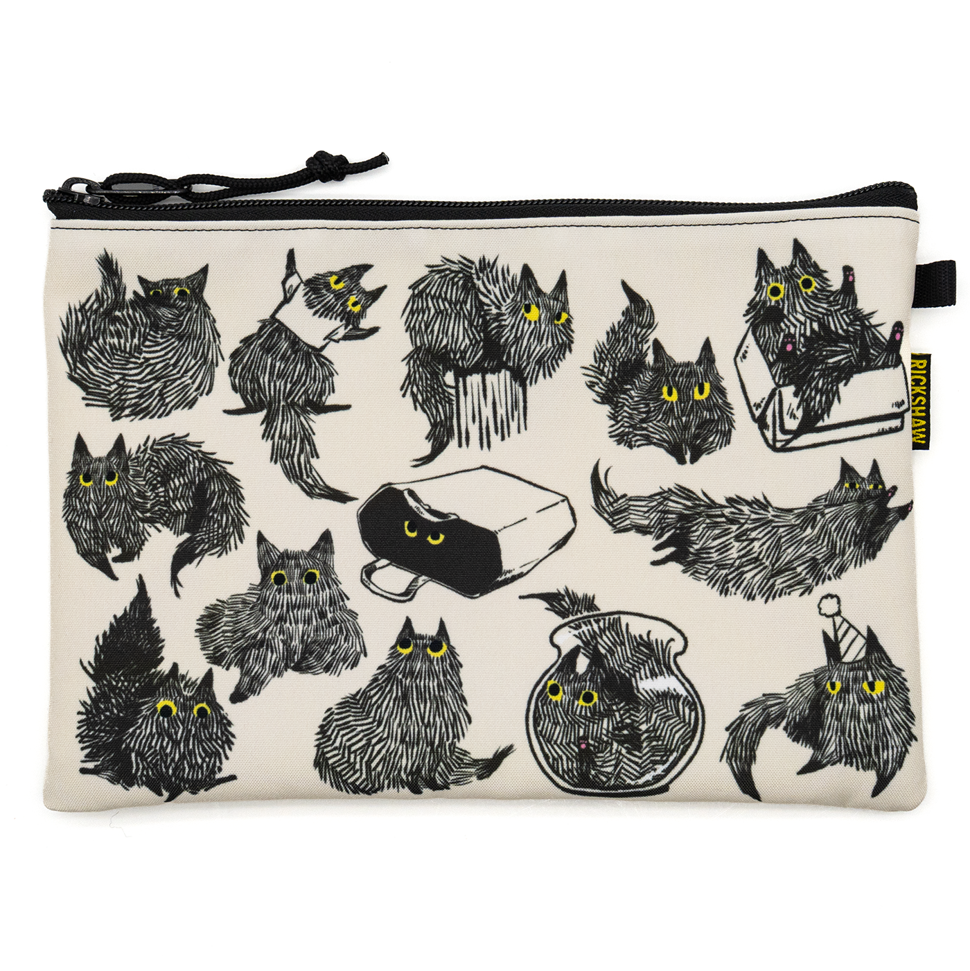 Rickshaw Yuki Cat Large Utility Case A5