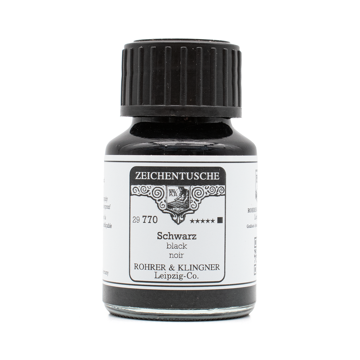 Rohrer & Klingner 29 Range Calligraphy Ink NOT FOR FOUNTAIN PENS - 50ml Bottle