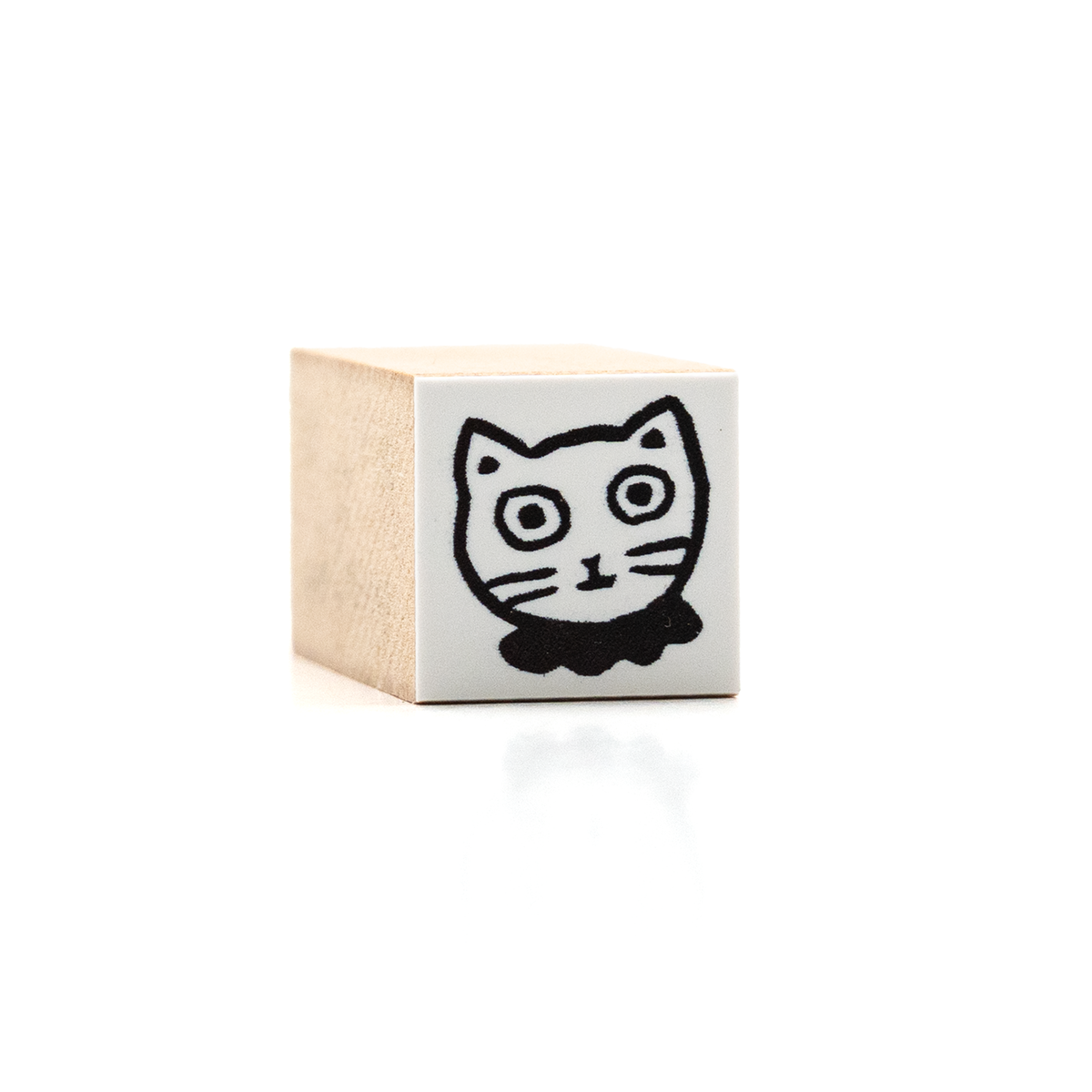 Sanby x Yumi Kitagishi Chibi Stamp - White Cat